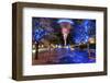 Lights of the London Eye-null-Framed Art Print