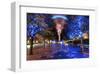 Lights of the London Eye-null-Framed Art Print