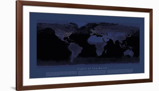 Lights Of The World-Contemporary Photography-Framed Giclee Print