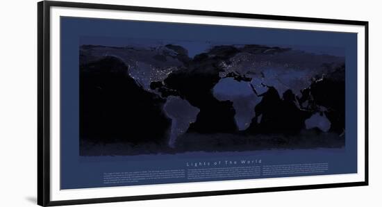 Lights Of The World-Contemporary Photography-Framed Giclee Print