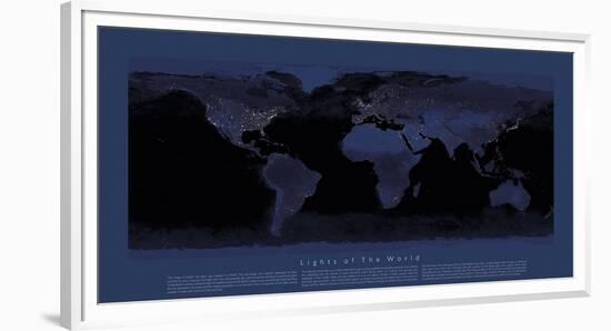 Lights Of The World-Contemporary Photography-Framed Giclee Print