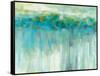 Lights on the Beach-Karen Lorena Parker-Framed Stretched Canvas