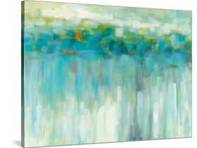 Lights on the Beach-Karen Lorena Parker-Stretched Canvas