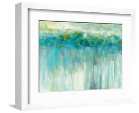 Lights on the Beach-Karen Lorena Parker-Framed Art Print