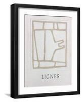 Lignes - Couverture-James Coignard-Framed Collectable Print