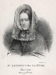 Madame Marie Lafarge Nee Cappelle at the Time of Her Trial in July 1840-Ligny Freres-Mounted Art Print