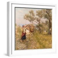 Ligurian Olives-Henry Herbert La Thangue-Framed Giclee Print