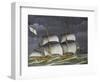 Ligurian Polacca under Windy Conditions, Tempera, 18th Century-null-Framed Giclee Print