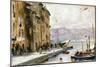 Ligurian Village-Francesco Vinea-Mounted Giclee Print