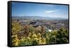 Lijiang Old Town with Mufu (Mu Residence) (Wood Mansion), Lijiang, Yunnan, China, Asia-Andreas Brandl-Framed Stretched Canvas