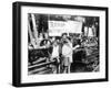 Likbez. Scholars at a Factory Building, 1930-Karl Karlovich Bulla-Framed Giclee Print