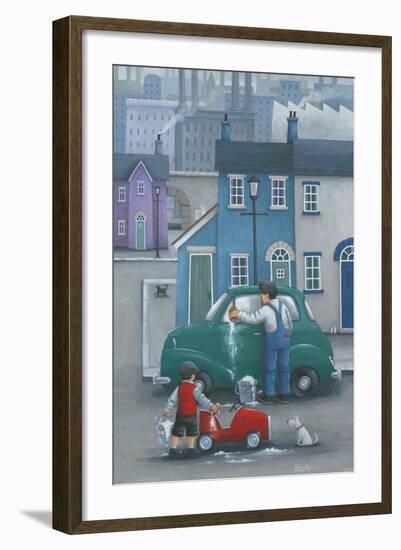 Like Father?-Peter Adderley-Framed Art Print