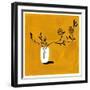 Like Flowers I-Melissa Wang-Framed Art Print