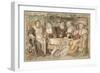 Like to Like (Gelyck By Gelyck), 1640/45-Jacob Jordaens-Framed Giclee Print