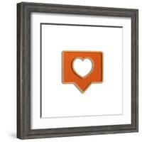 Likes-Alex Cherry-Framed Art Print