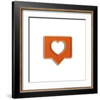 Likes-Alex Cherry-Framed Art Print