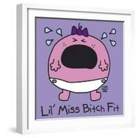 Lil Miss Bitch Fit-Todd Goldman-Framed Giclee Print