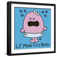 Lil Miss Cry Baby-Todd Goldman-Framed Giclee Print