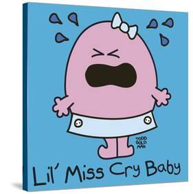 Lil Miss Cry Baby-Todd Goldman-Stretched Canvas