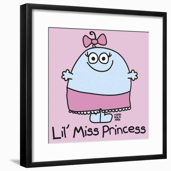 Lil Miss Princess-Todd Goldman-Framed Giclee Print