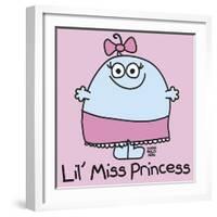 Lil Miss Princess-Todd Goldman-Framed Giclee Print