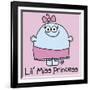 Lil Miss Princess-Todd Goldman-Framed Giclee Print