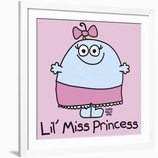 Lil Miss Princess-Todd Goldman-Framed Giclee Print