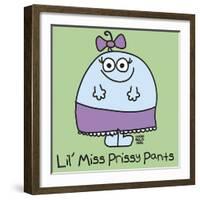 Lil Miss Prissy Pants-Todd Goldman-Framed Giclee Print