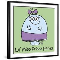 Lil Miss Prissy Pants-Todd Goldman-Framed Giclee Print