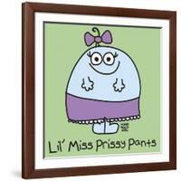 Lil Miss Prissy Pants-Todd Goldman-Framed Giclee Print