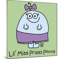 Lil Miss Prissy Pants-Todd Goldman-Mounted Giclee Print