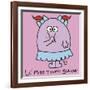 Lil Miss Thumb Sucker-Todd Goldman-Framed Giclee Print