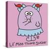 Lil Miss Thumb Sucker-Todd Goldman-Stretched Canvas