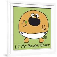 Lil Mr Booger Eater-Todd Goldman-Framed Giclee Print