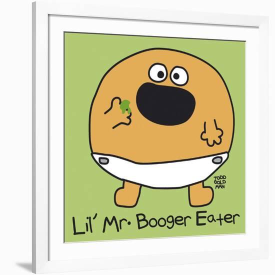 Lil Mr Booger Eater-Todd Goldman-Framed Giclee Print