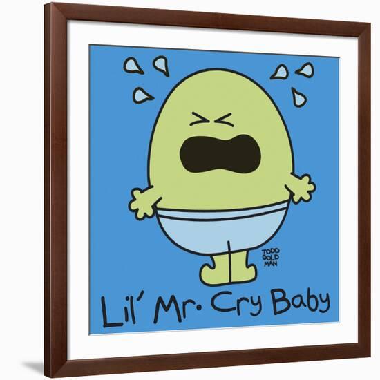 Lil Mr Cry Baby-Todd Goldman-Framed Giclee Print