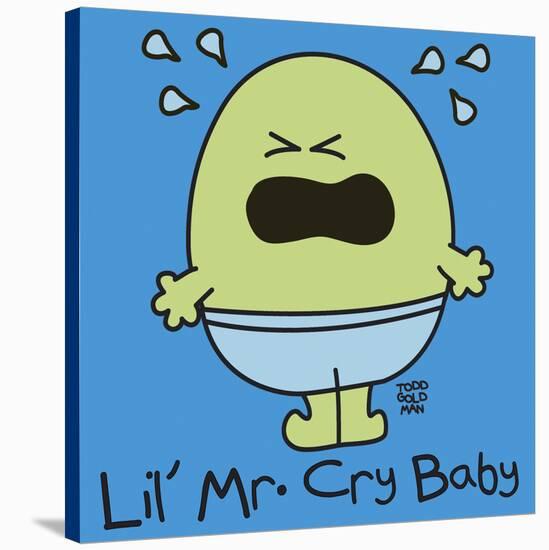 Lil Mr Cry Baby-Todd Goldman-Stretched Canvas