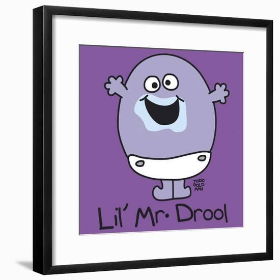 Lil Mr Drool-Todd Goldman-Framed Giclee Print