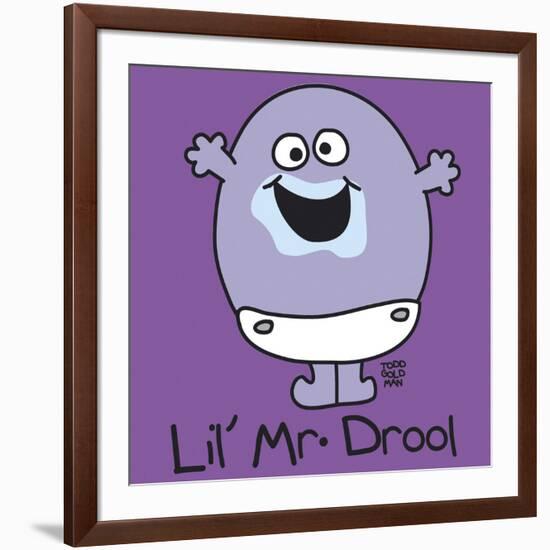 Lil Mr Drool-Todd Goldman-Framed Giclee Print