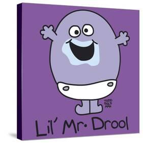 Lil Mr Drool-Todd Goldman-Stretched Canvas