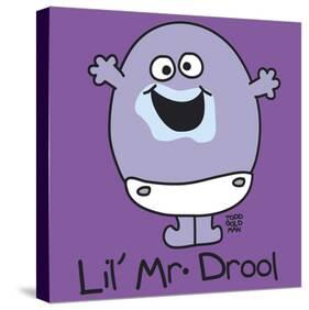Lil Mr Drool-Todd Goldman-Stretched Canvas