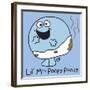 Lil Mr Poopy Pants-Todd Goldman-Framed Giclee Print