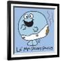 Lil Mr Poopy Pants-Todd Goldman-Framed Giclee Print