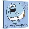 Lil Mr Poopy Pants-Todd Goldman-Stretched Canvas