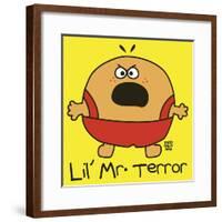 Lil Mr Terror-Todd Goldman-Framed Giclee Print