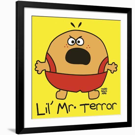 Lil Mr Terror-Todd Goldman-Framed Giclee Print