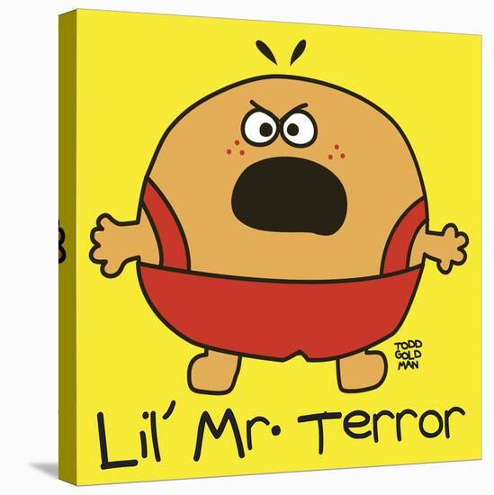 Lil Mr Terror-Todd Goldman-Stretched Canvas