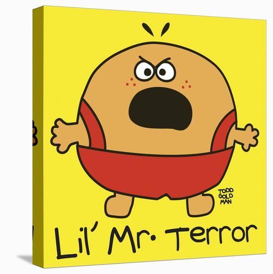 Lil Mr Terror-Todd Goldman-Stretched Canvas