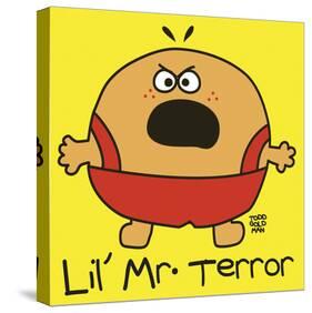 Lil Mr Terror-Todd Goldman-Stretched Canvas