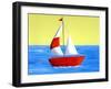 Lil Sailboat-Cindy Thornton-Framed Art Print